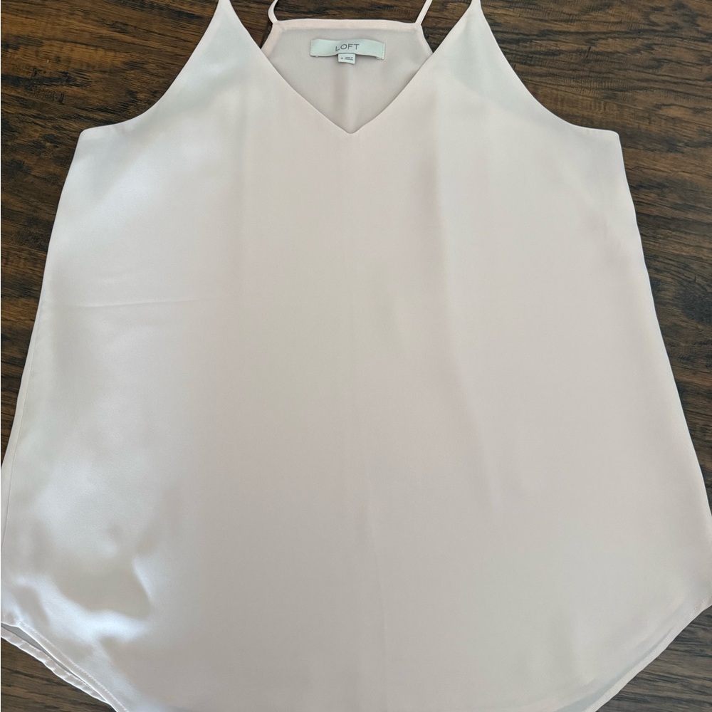 Pale Pink LOFT Camisole